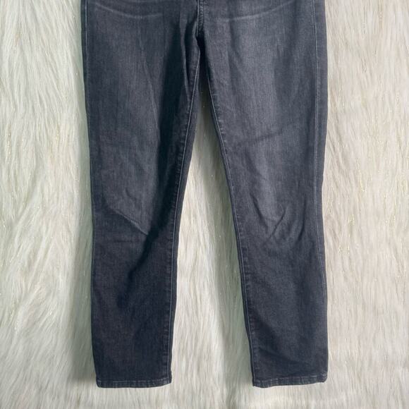 Madewell Womens Vintage Crop Jeans High Rise Black Straight AA892 FA19 Sz 24 - Picture 3 of 12